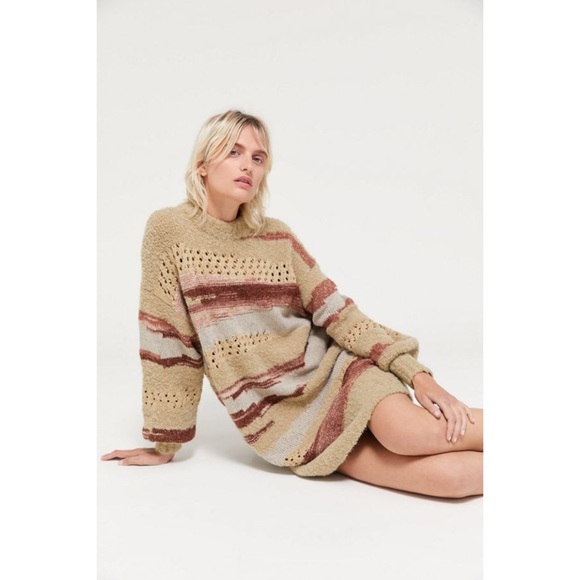 Urban Outfitters Dresses & Skirts - Urban Outfitters brock striped sweater dress M